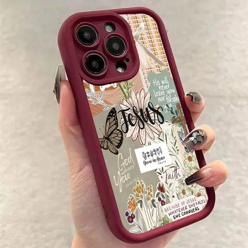 Collage Christian Faith Phone Case