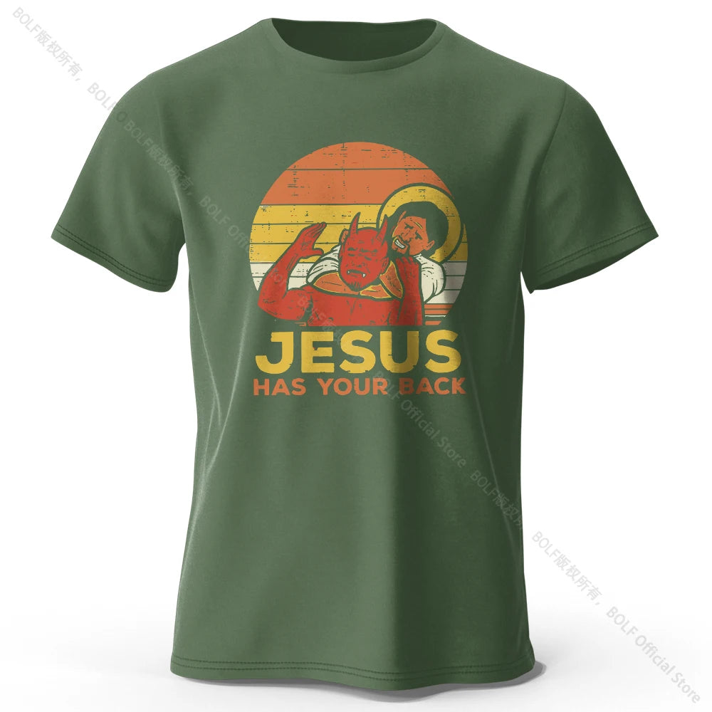 Jesus Has Your Back T-Shirt