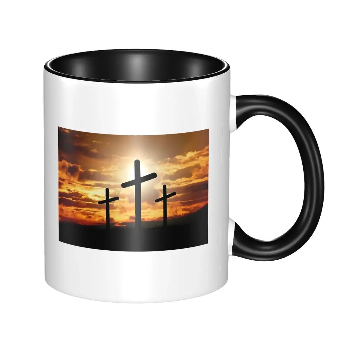 Caneca Cruz Cristã de Jesus