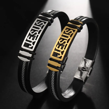 Pulseira Gravada Jesus