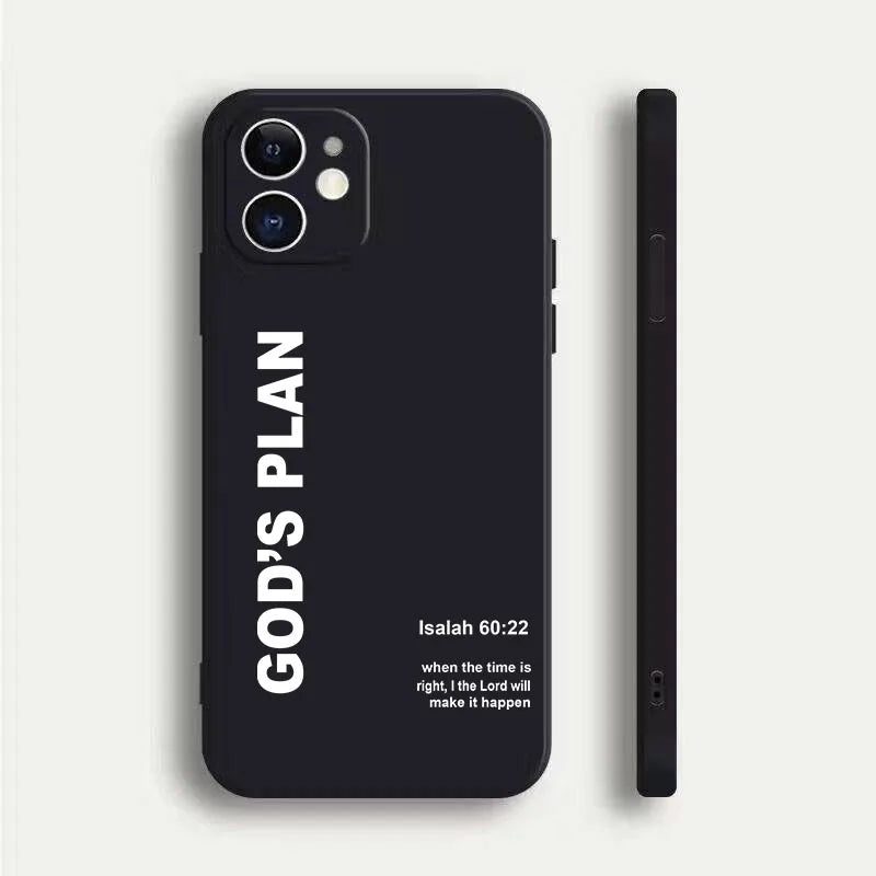 God’s Plan Verse iPhone Case 