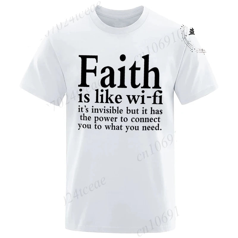 Faith Is Like WiFi Shirt 