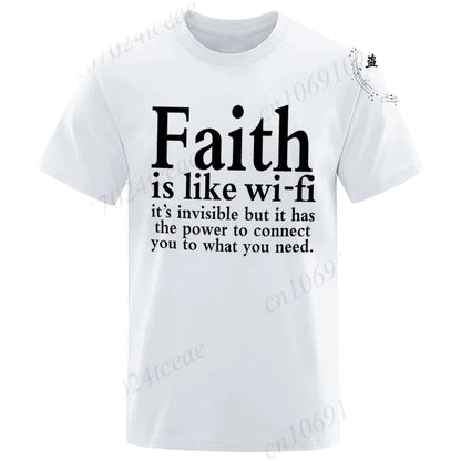 Faith Is Like WiFi Shirt 