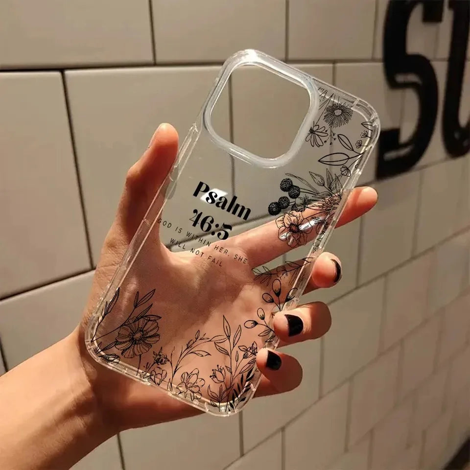 Psalm 46:5 Verse iPhone Case 