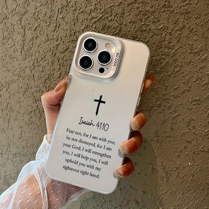 Isaiah 41:10 Verse iPhone Case 