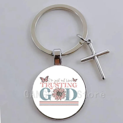 Inspirational Medallion Keyring