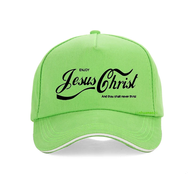 Enjoy Jesus Christ Parody Baseball Cap