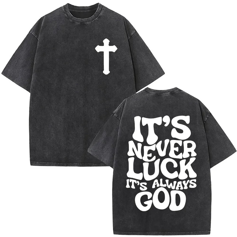 Camisa lavada Jesus cristão é rei