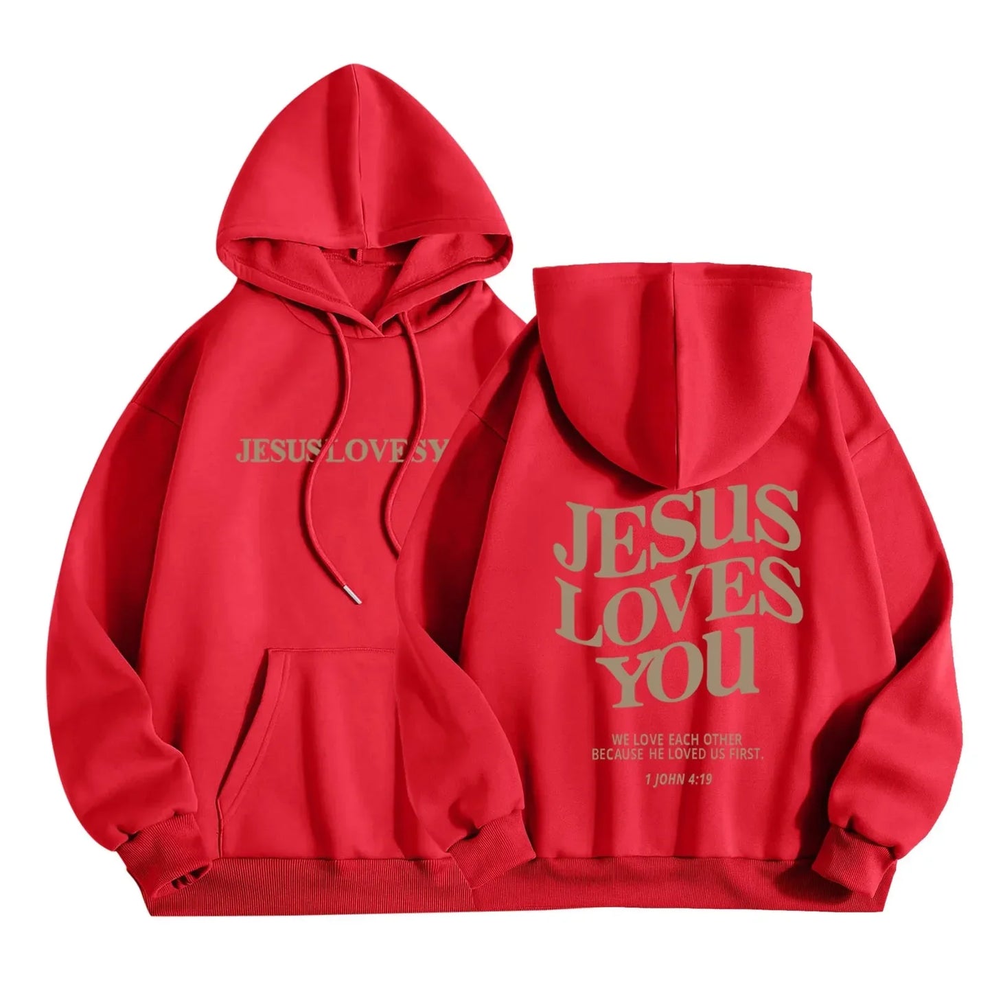 Jesus Loves You Hoodie 