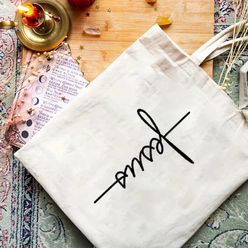 Bolsa Reutilizável Amor Como Jesus