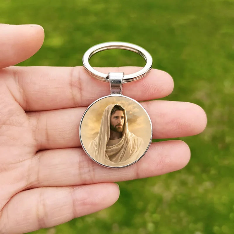 Devotional Medallion Keyring