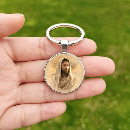 Devotional Medallion Keyring