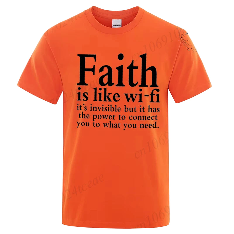 Faith Is Like WiFi Shirt 