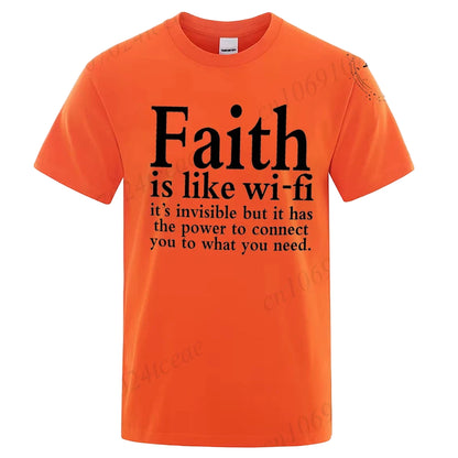 Faith Is Like WiFi Shirt 