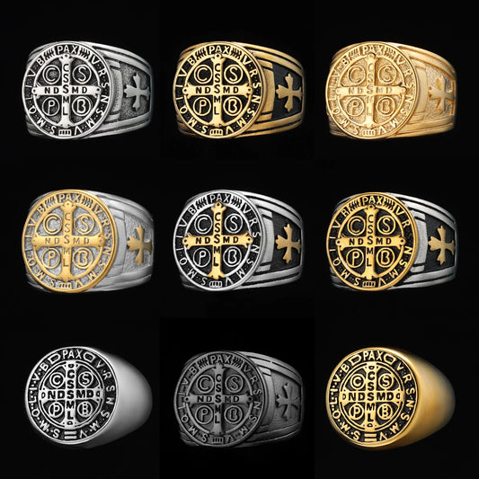 St Benedict Medal Ring