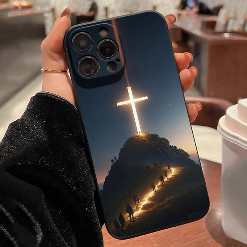 Christ Cross Anti-Shock iPhone Case 