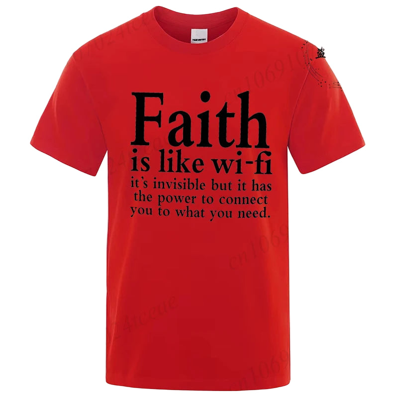 Faith Is Like WiFi Shirt 
