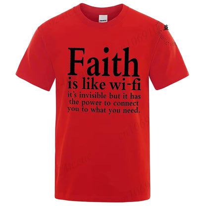 Faith Is Like WiFi Shirt 