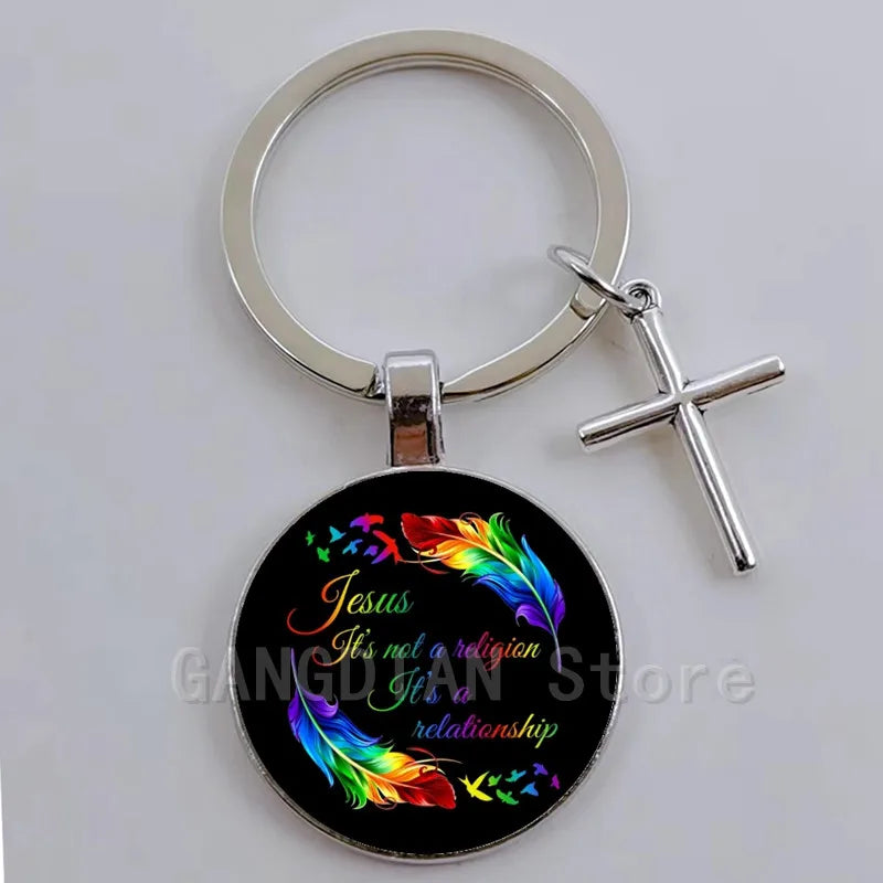 Inspirational Medallion Keyring