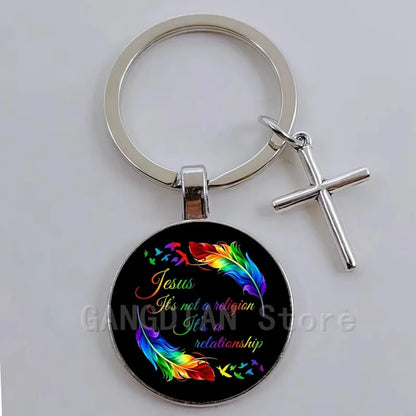 Inspirational Medallion Keyring