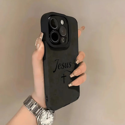 Jesus Print iPhone Case