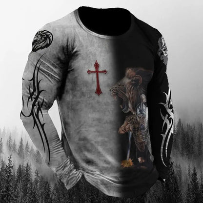 Religious Casual Long Sleeve Shirts 