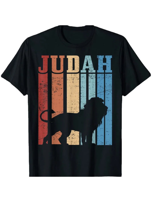 Camiseta com design do Leão de Judá
