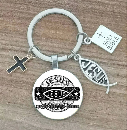 Christian Medallion Keyring Collection