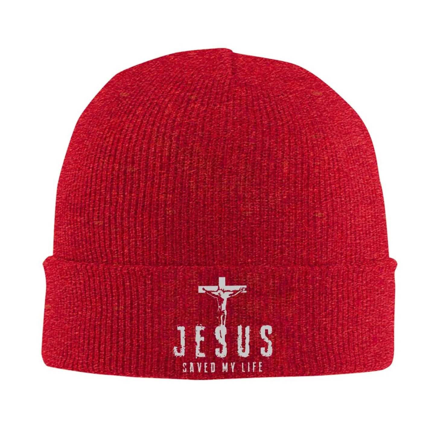 Gorro Cruz Jesus Salvou Minha Vida