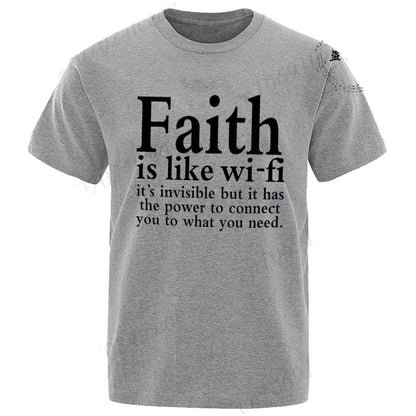 Faith Is Like WiFi Shirt 