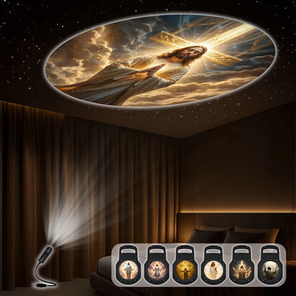 Christian Faith Projection Night Light