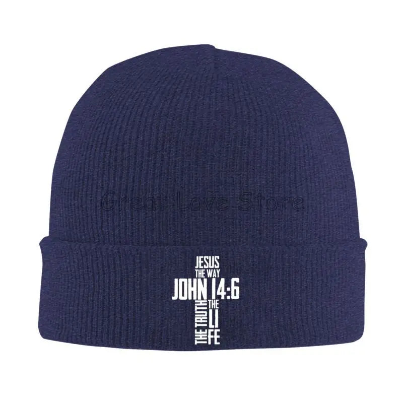 Christian John 14:6 Beanie Hat