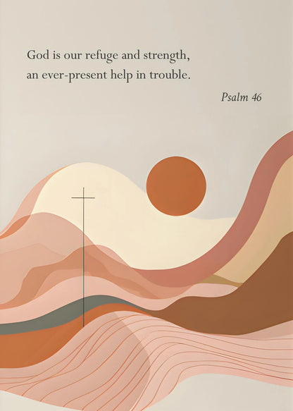 Christian Bible Verse Wall Art Decor 