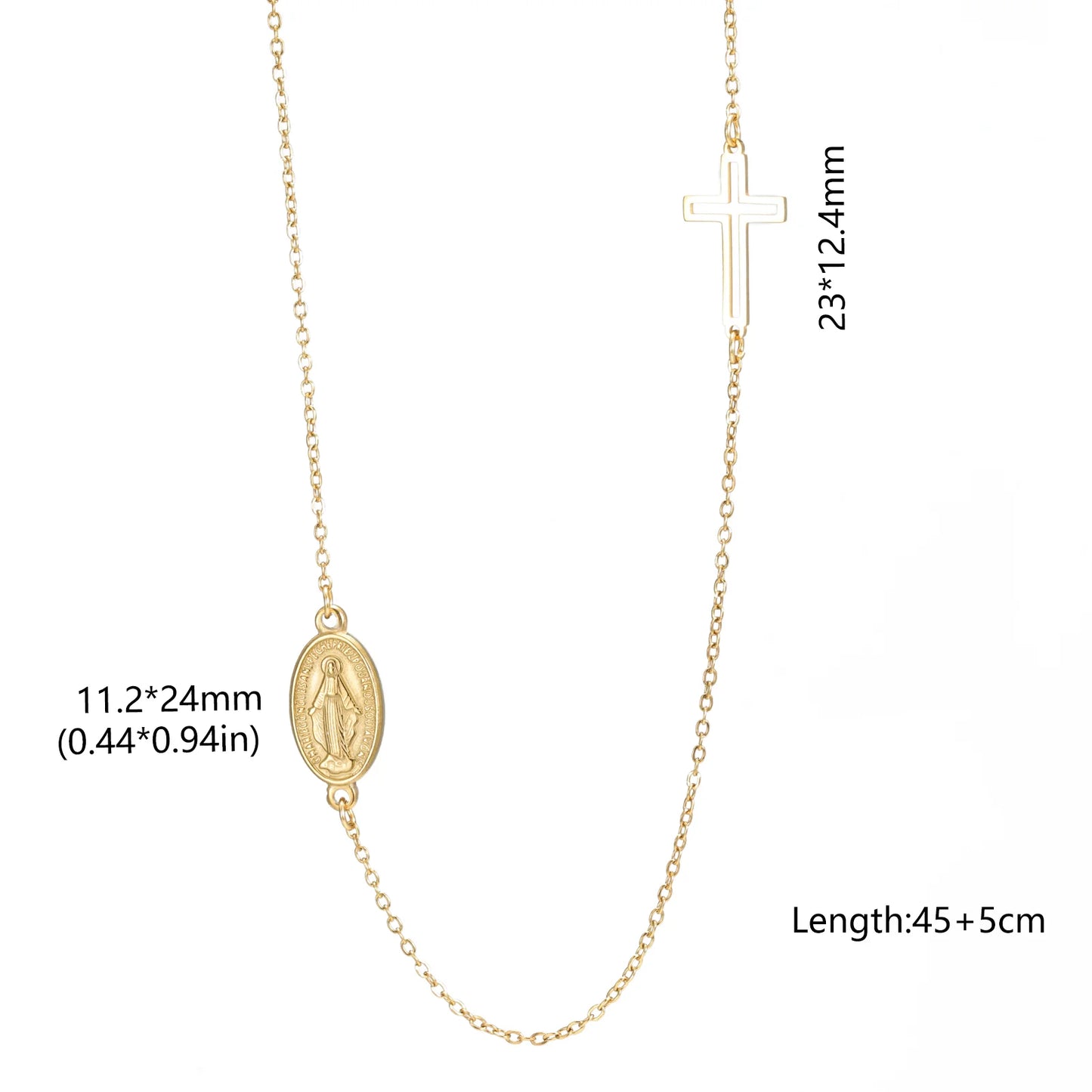 Miraculous Medal Necklace