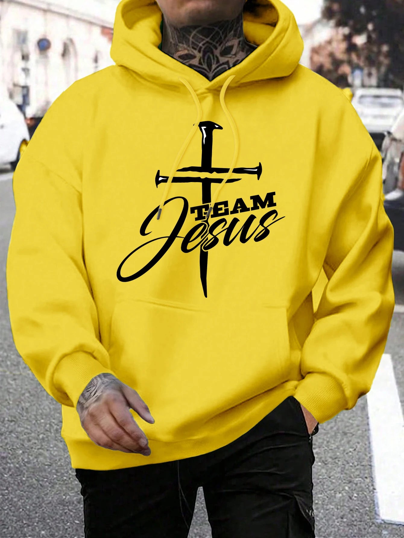 Team Jesus Letter Sweatshirt 