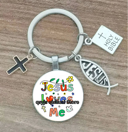 Christian Medallion Keyring Collection