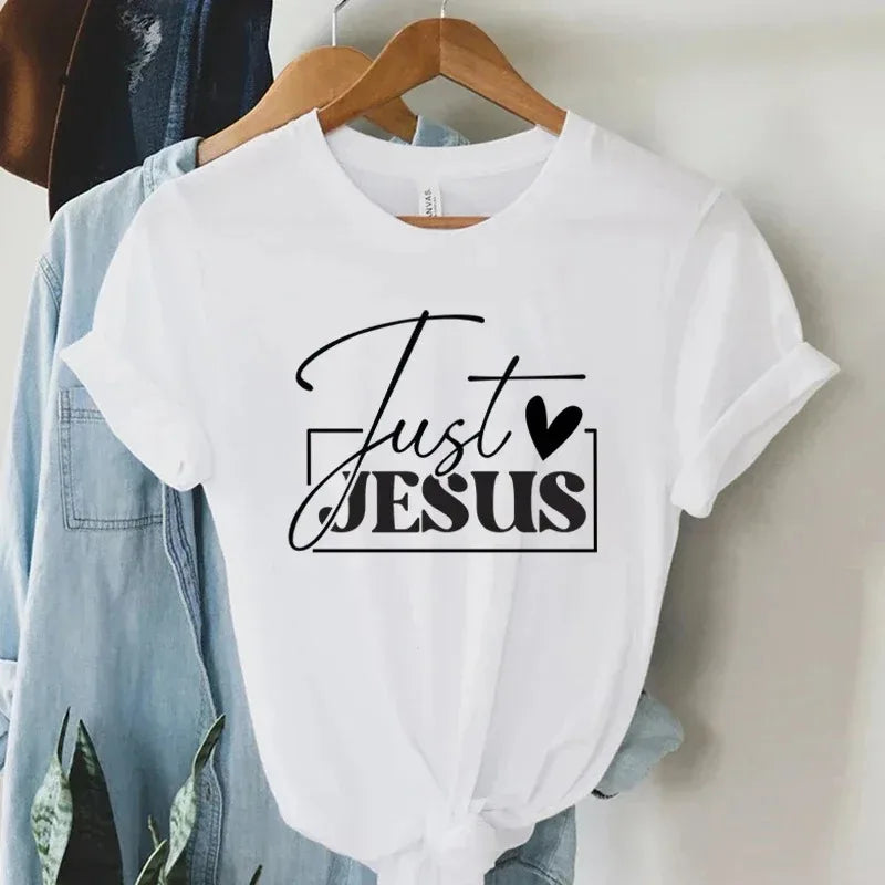 Camiseta feminina Just Love Jesus