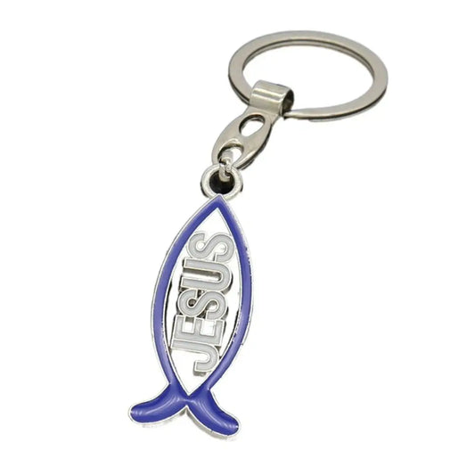 Jesus Fish Keyring