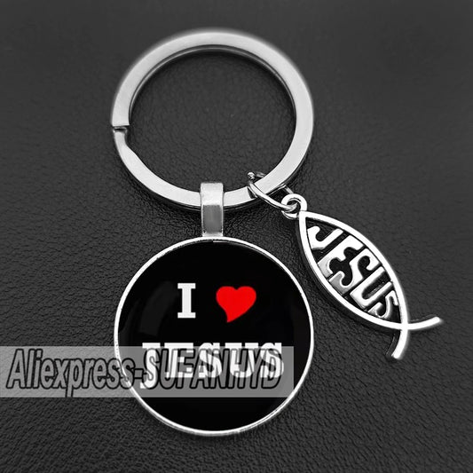 Devotional Medallion Keyring Set