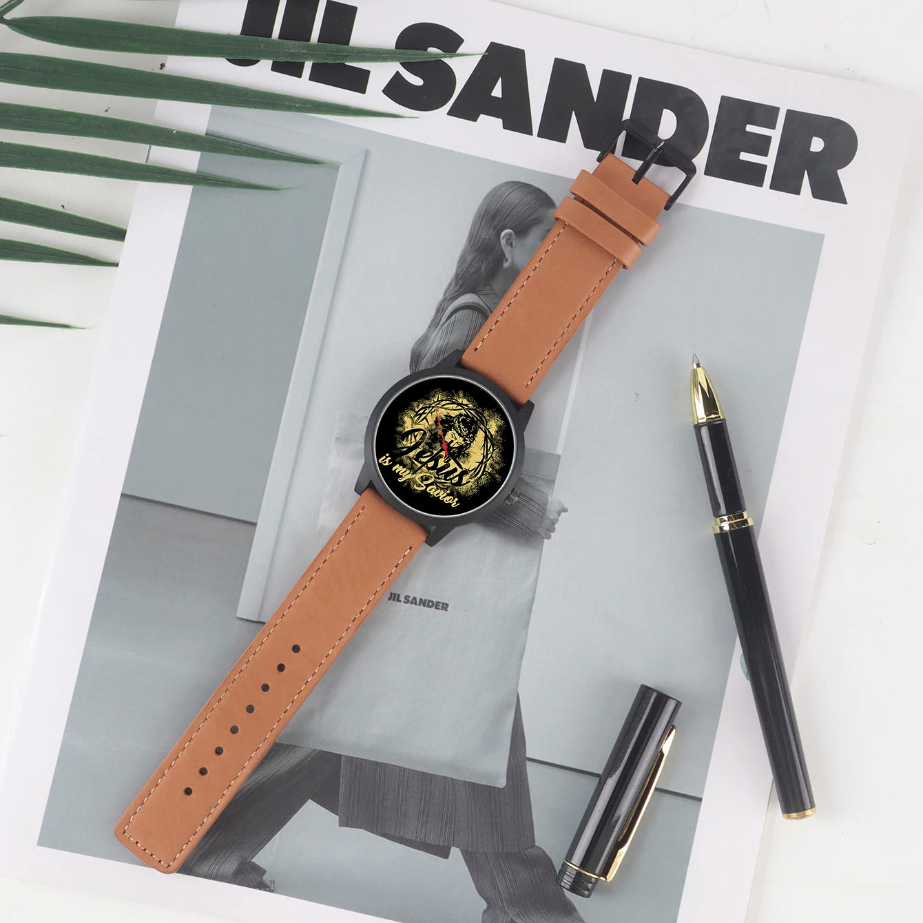 Jesus is my Savior" Wristwatch