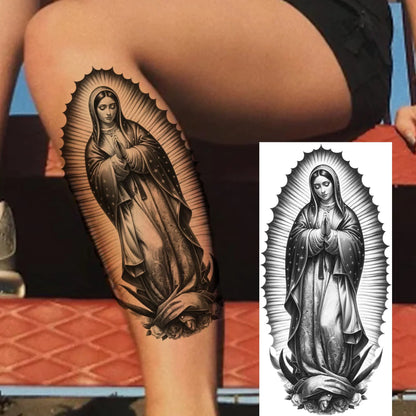 Jesus Fake Tattoo Sleeve Sticker 
