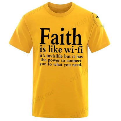 Faith Is Like WiFi Shirt 