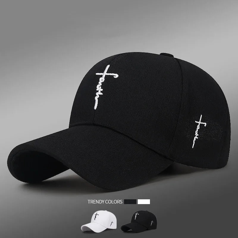 Faith Cross Christian Baseball Cap