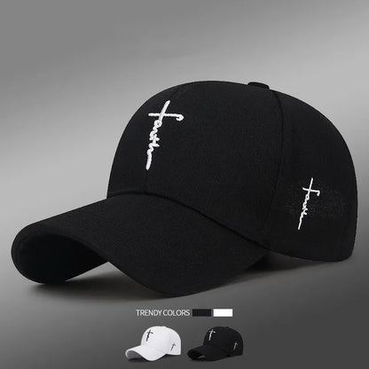 Faith Cross Christian Baseball Cap