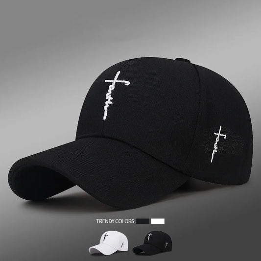 Faith Cross Christian Baseball Cap