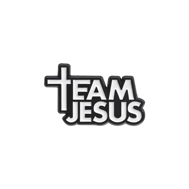 Pin de esmalte da equipe Jesus