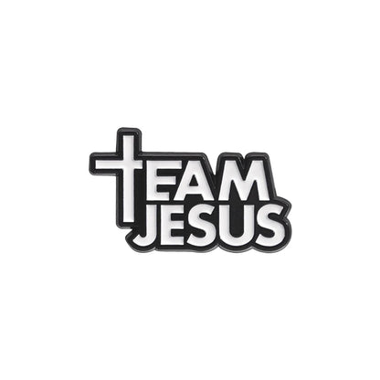 Pin de esmalte da equipe Jesus
