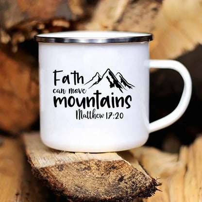 Faith Can Move Mountains Mugs