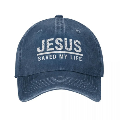 Jesus Saved My Life Cap
