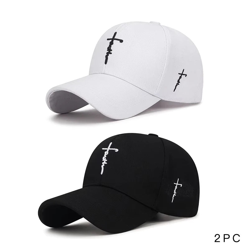 Faith Cross Christian Baseball Cap